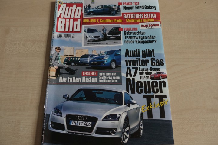 Deckblatt Auto Bild (14/2006)